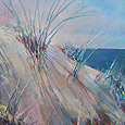 Dune Slope - Acrylic on canvas 10 x 20
